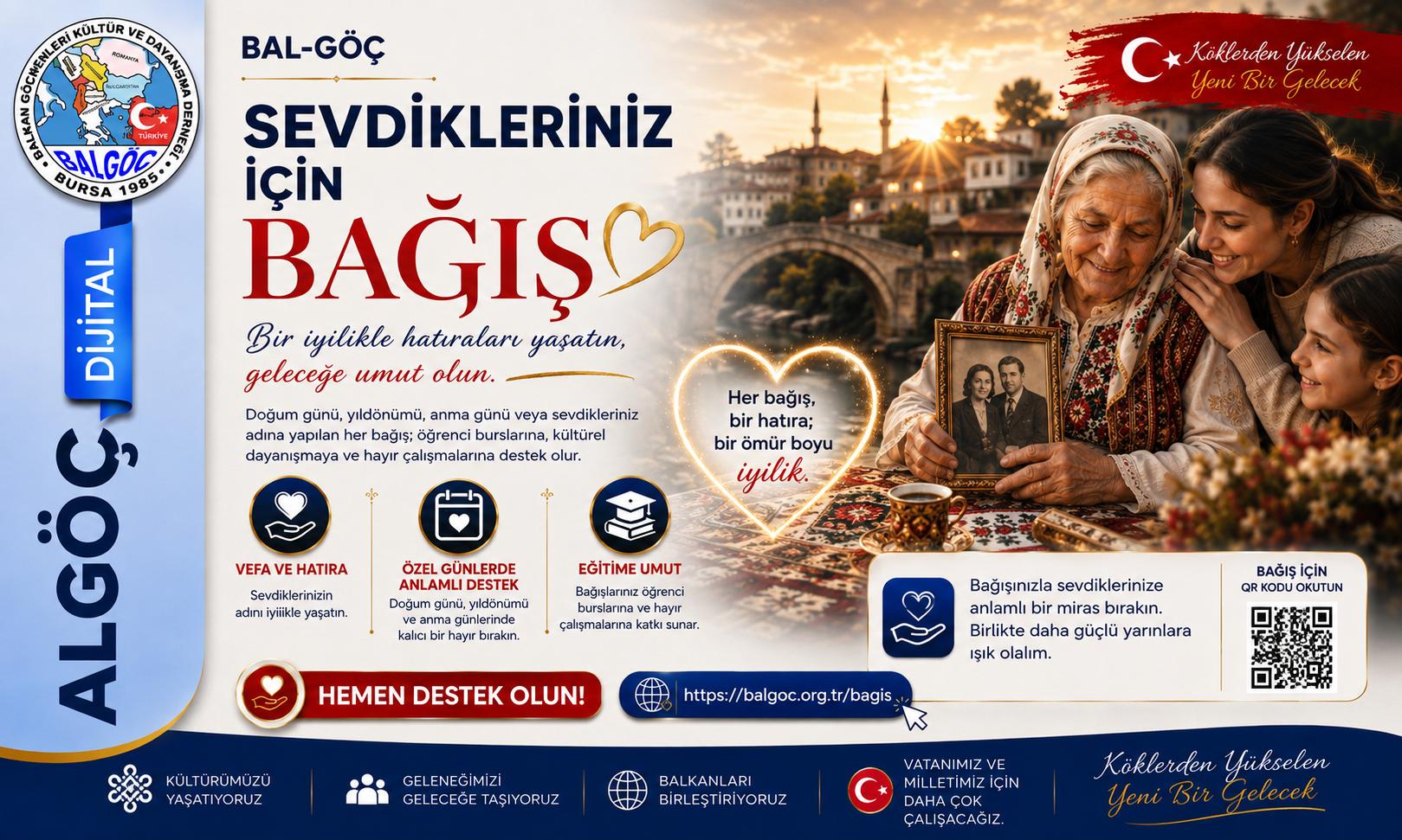 Sevdikleriniz için Bağış